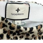 Tuckernuck Leopard Ashford Pants Cropped Kick Hem Cream Brown Tan Size Small Photo 9