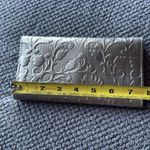 Patricia Nash Silver Embossed Leather Tri-Fold Wallet with Card Slots Photo 3