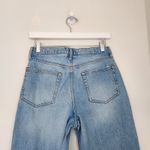 Urban Outfitters  BDG Ripped Jeans Slim Straight Light Wash High Rise Cutoff 26 Photo 3