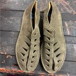 Frye NWOT holly Nubuck Olive sandal size 6.5 Photo 1