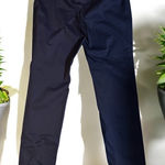 Doncaster  Collection Women's Navy Blue Cotton Spandex Straight Leg Pants Size 8‎ Photo 0