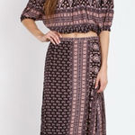 Spell & the Gypsy Collective Gypsiana Pepper off the shoulder top and sk… Purple Size M Photo 0