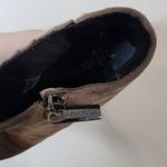 Aquatalia  Brown Suede Leather Fallyn Zip Western Bohemian Fall Women 6.5 Booties Photo 9