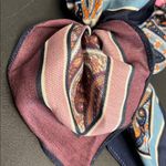 Sunday State | Vintage Paisley Reversible Scarf Blue Photo 4