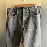 Gap jeans black size 10/30 tall raw hem Photo 2
