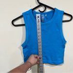 Aritzia NWOT Golden  activewear sports bra blue size small women’s stretch Photo 1