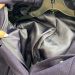 Miss Sixty  women size small dark purple winter jacket with belt 60% wool Photo 8