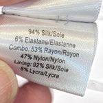 Vera Wang Silk cowl neck Dress Size 2 in champagne floor length cocktail party Photo 9