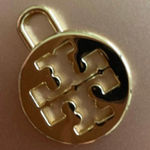 Tory Burch  Gold Logo Charm Gold‎ Photo 0