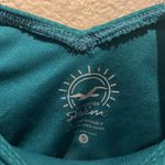 Hollister Women’s Bikini Bottoms Swimsuit Green Ribbed Thong Size Small Photo 5