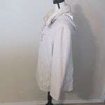 Weatherproof cream Zip-Up Jacket Rainproof Fleece Lined Satin Hooded Photo 4