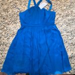 J.Crew  Dress Halter Top Sweetheart Party Cocktail 100% silk Crepe Size 14 Lined Photo 1
