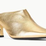 STAUD metallic leather mule. 38 Photo 3