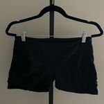 Athleta  Black Workout Yoga Shorts Size Medium Photo 0