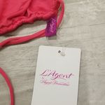💕L'AGENT by AGENT PROVOCATEUR💕 Robbie Bikini TOP Pink Size M Photo 8