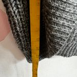 Say What? Vintage Y2K Gray Knit Vest Preppy Grunge Minimalist Academia Retro Large Photo 3