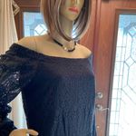 White House | Black Market WHBM off shoulder long sleeve Lacey Dress Photo 11