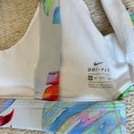 Nike  Women's Pro Indy Hyper Femme‎ Sports Bra Dri-Fit Floral Racerback Size XS Photo 4