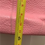 Coach  Large Hamilton Pink Pebbled Leather Tote Bag Photo 5