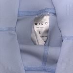 Wilo The Label Ribbed Biker Shorts Size Large High Waist Activewear Yoga Blue Photo 2