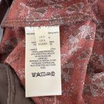 Anthropologie  Essential Slim Brown Floral Jacquard‎ Mid Rise Pant Size 2 Photo 9