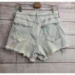 Kendall Kylie Shorts Womens Light Wash Bohemian Destroyed Hippie Fringe 11/30 * Blue Size undefined Photo 1