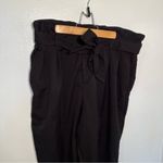 H&M Paper-Bag Waist Pants Black Photo 4