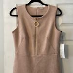 Calvin Klein light pink Sleeveless Sheath Dress Crew Neck size 8 brand new Photo 1