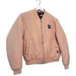 Love moschino Pink Bomber Jacket with Heart Patch Size 4 Photo 4