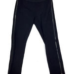 BCBGMAXAZRIA  Side Zipper Pull On‎ Cropped Legging Black Stretchy Casual Photo 0