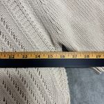 Gap  Short Sleeve Sweater Womens L Cream Crochet Cottage core Preppy Boho Photo 5