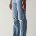 PacSun NWOT Eco Light Indigo Ripped Dad Jeans size 25 Photo 2
