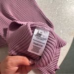 Anthropologie NWT  T.La Lavande Sleeveless Ribbed Halter Tank Top Size M Photo 7