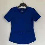 Scrubstar Royal Blue Scrub Top Size XS Photo 0