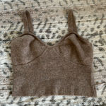 ZARA  Tan Knit Top Photo 0
