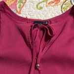 Kaari Blue  size small women's pink ruffle tank sleeveless lined layered workwear Photo 2