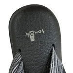 Sanuk Women’s Yoga Sling 2 Sandals Size 6 – Black/White SWS10001 Sling back Photo 8