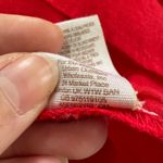 Free People Dress Womens Small Red Printed Marlow Tassel Coastal Boho Photo 6