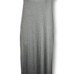Suzanne Betro  Womens Maxi Sundress Sleeveless Scoop Neck Sheer Lace Back Gray 2X Photo 0
