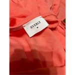 Everly Tiered Tie Strap Dress Coral Size Small Photo 9