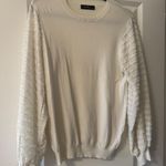 Ruby and Jenna Long sleeve organza mesh sleeve top Photo 0