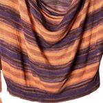 BCBGMAXAZRIA Reva Sweater NNI1H807 Ombré Purple Orange Size Small Viscose Linen Photo 9