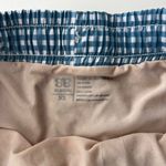 ALBION FIT  Blue Gingham Running Shorts lined sporty preppy Travel XS Photo 5