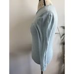 Zadig & Voltaire  Blue Cashmere Sweater Large Women's Cozy Flaw Photo 2