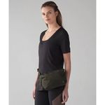 Lululemon  Go Lightly Belt Back Dark Olive Photo 1