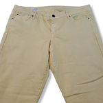 Gap Jeans Size 33/ 16r Always Skinny Women's Skinny Jeans Denim Pants Yellow Mid Rise Jeans Stretch Photo 2