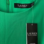 NWT Ralph Lauren Black Label Long Maxi Gown Dress Sleeveless Kelly Green Size 8 Photo 3