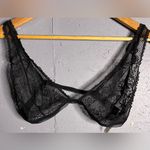 Free People Care FP Reya Lace Bralette / Black in size Large Photo 2