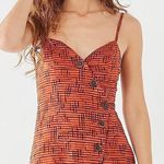 Urban Outfitters Button-Down Wrap Romper Photo 0