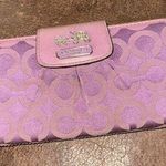 Coach  Purple Women's Wallet Photo 0